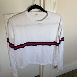 basic white long sleeve